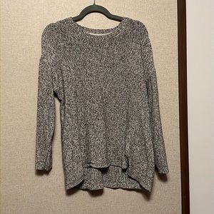 Philosophy womens 1x Knit Gray sweater